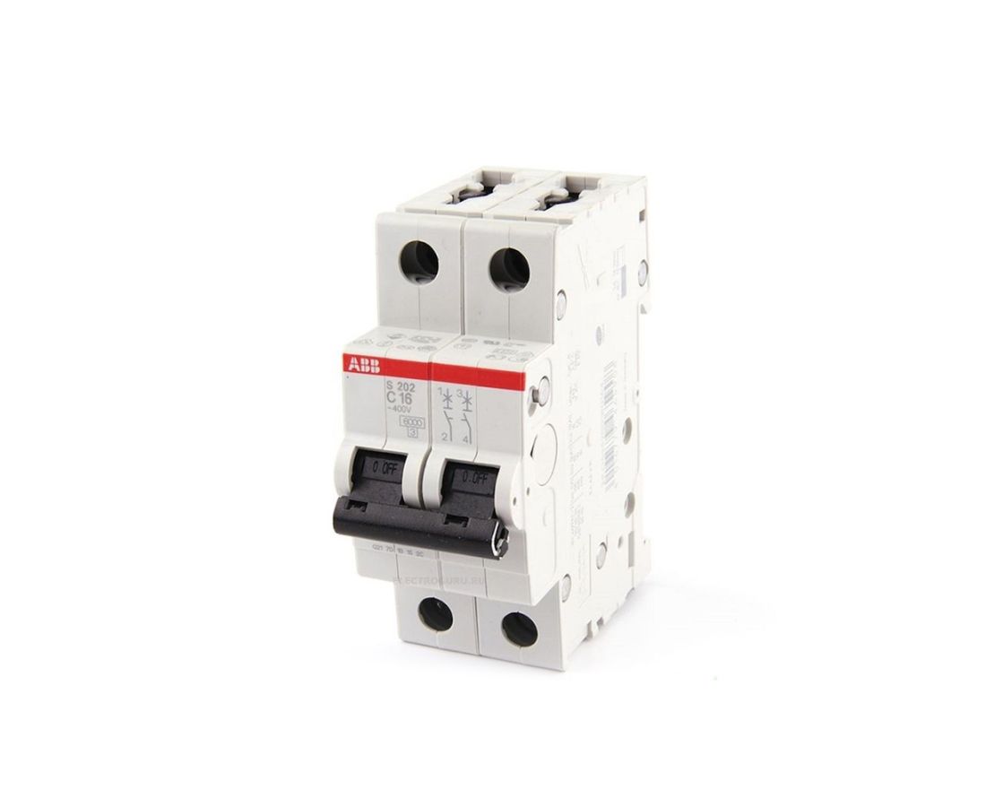ავტომატ-ამომრთველი 1+N C 16A 6kA ABB 2CDS211103R0164 — ავტომატური ამომრთველი